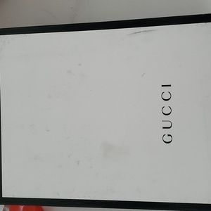 Size 11 red gucci sneaker monogram